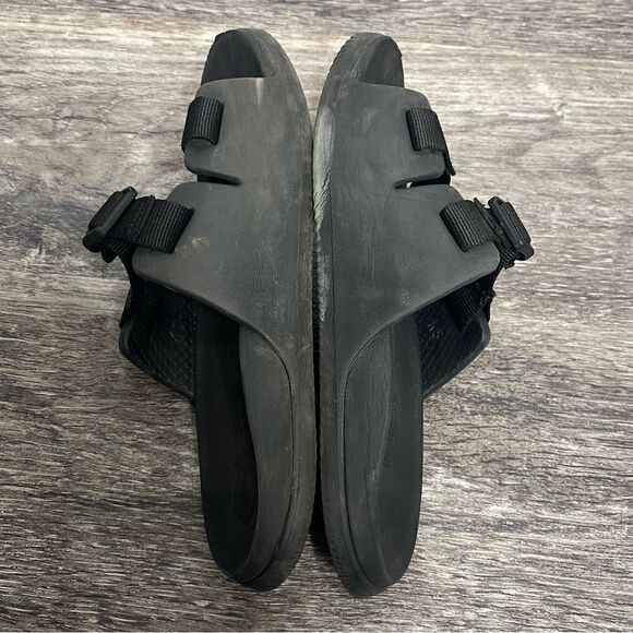 Chaco Kids Chillos Slide Slip-On Sandals in Black Size 5M Youth Lounge Beach - Picture 6 of 6